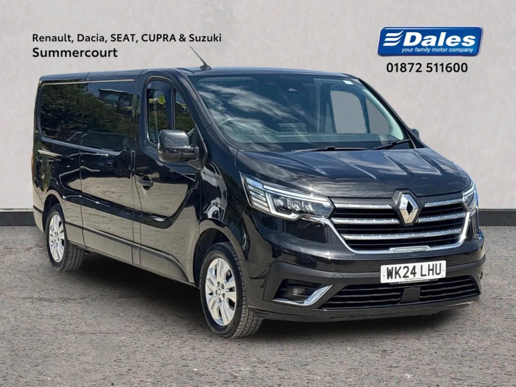 Renault Trafic Trafic Ll30 Blue Dci 150 Extra Panel Van Black