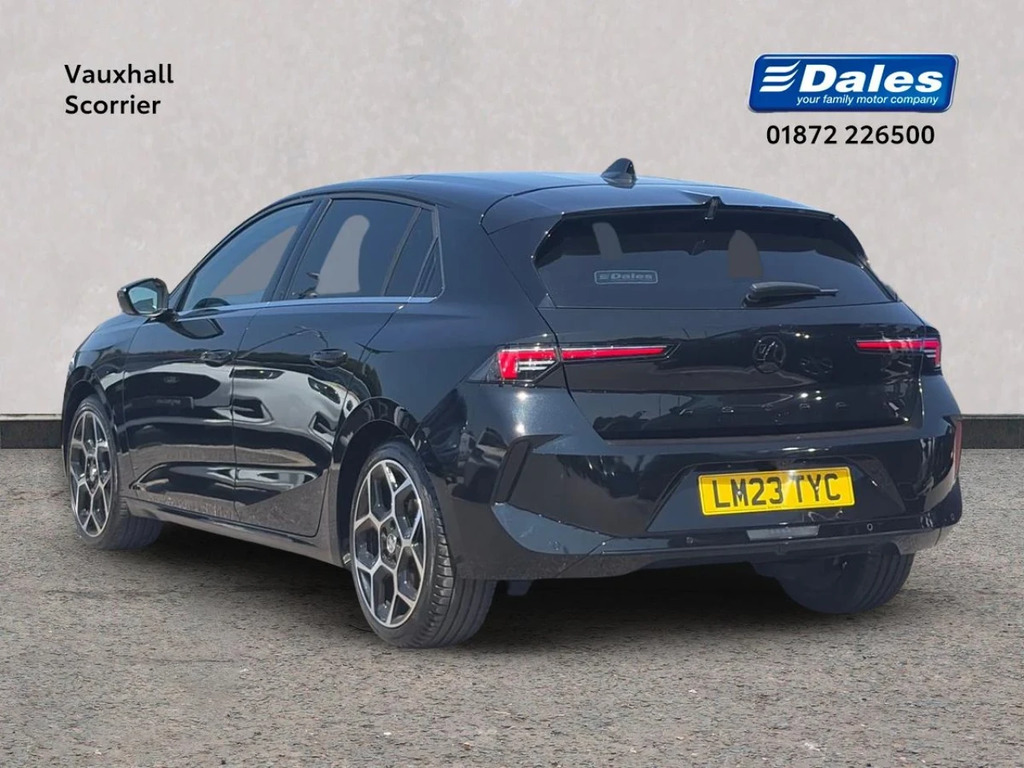 Vauxhall Astra Astra 1.2 Turbo 130 Ultimate Hatchback LM23TYC Black #2