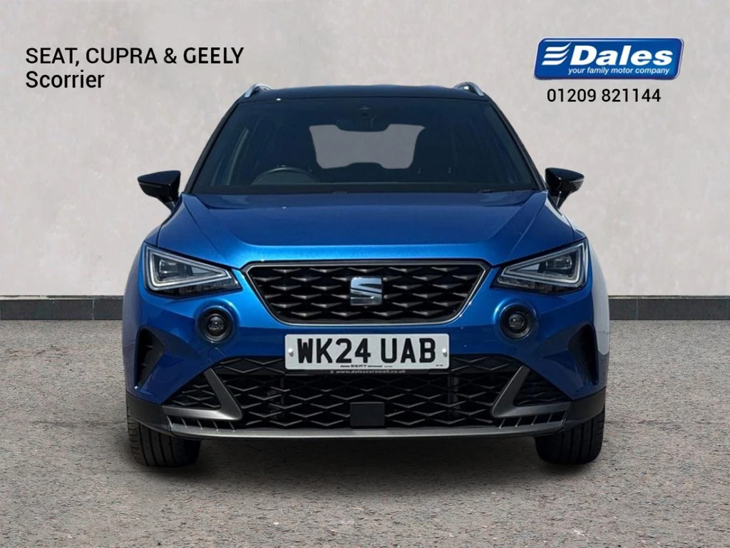 Seat Arona Arona 1.0 Tsi 115 Fr Sport Hatchback WK24UAB Blue #5