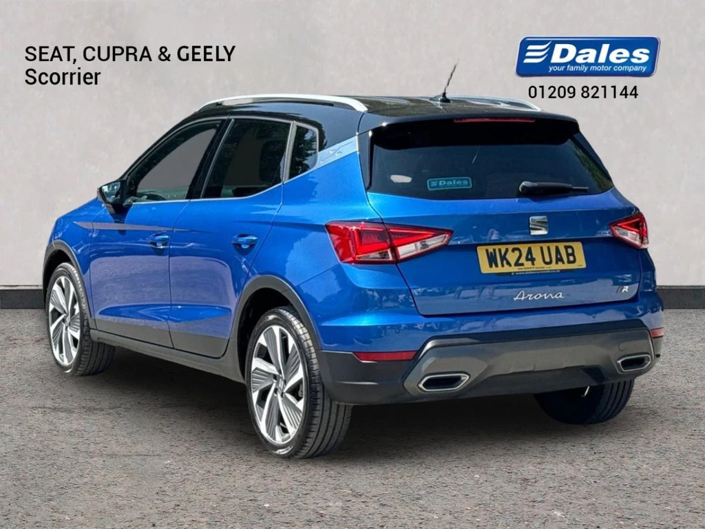 Seat Arona Arona 1.0 Tsi 115 Fr Sport Hatchback WK24UAB Blue #2