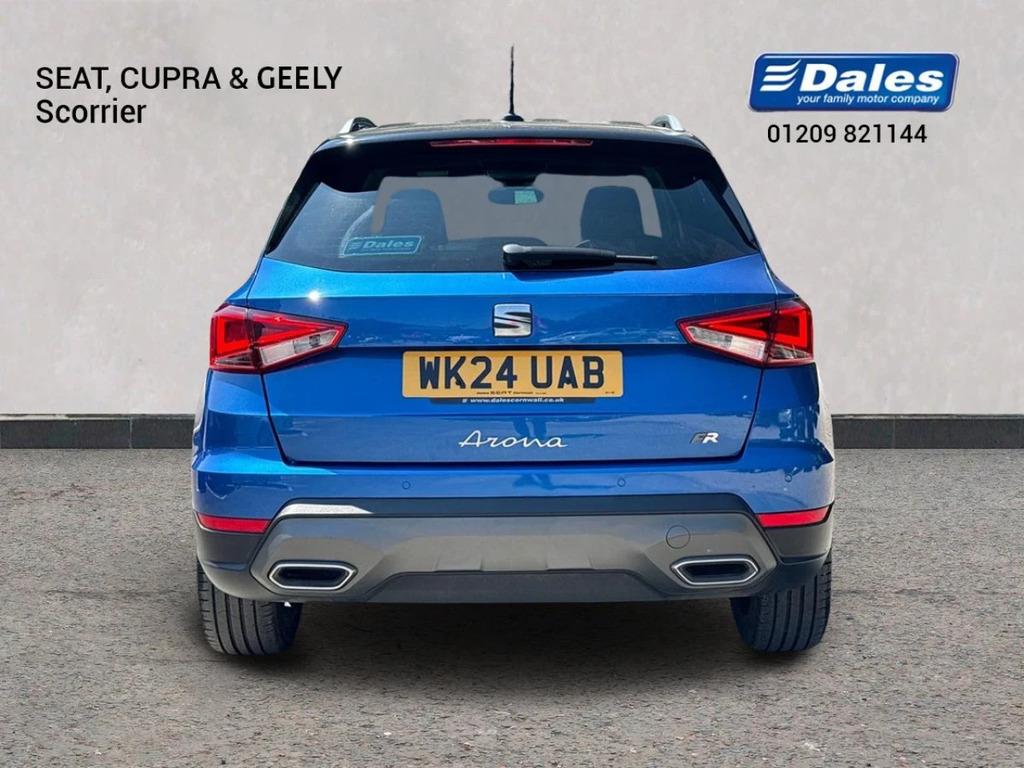 Seat Arona Arona 1.0 Tsi 115 Fr Sport Hatchback WK24UAB Blue #4