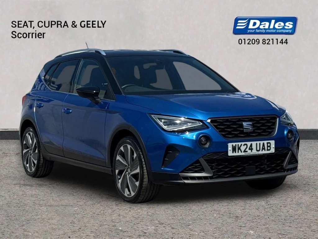 Seat Arona Arona 1.0 Tsi 115 Fr Sport Hatchback Blue