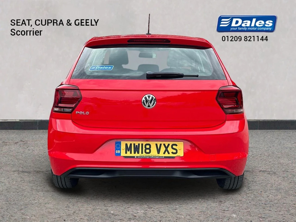 Volkswagen Polo Volkswagen Polo Se Tsi S-a MW18VXS Red #4
