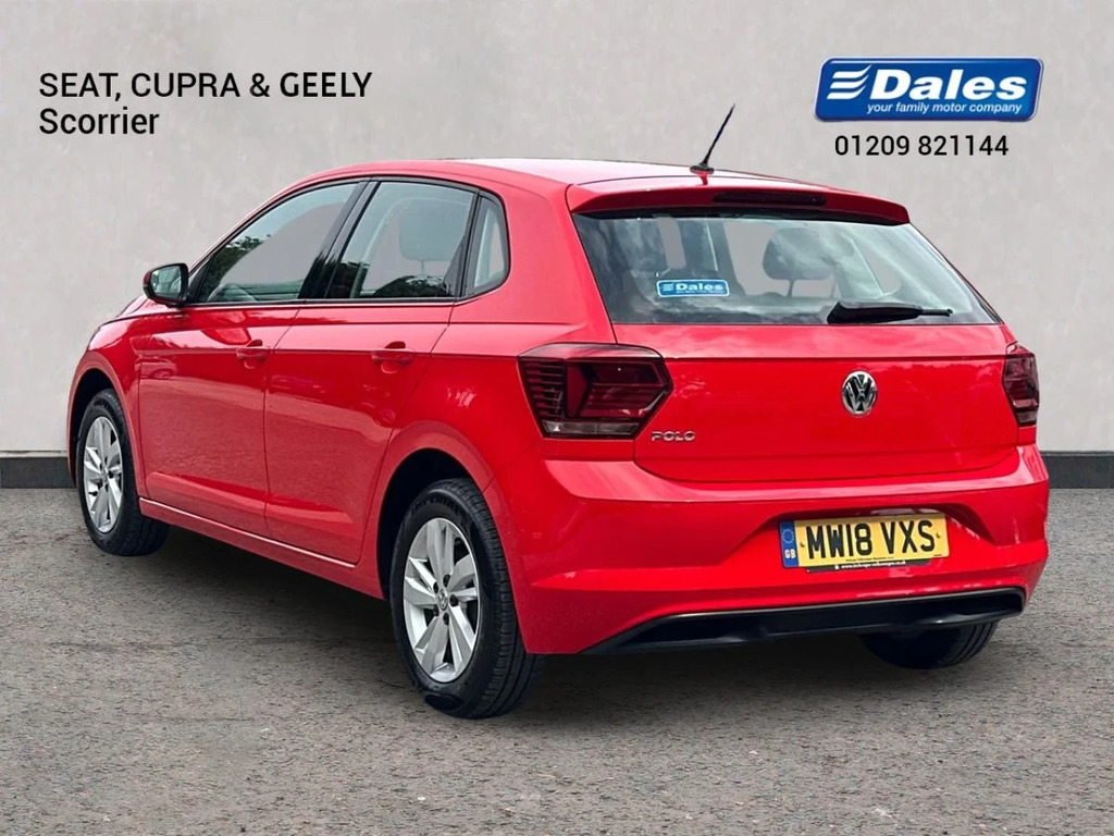 Volkswagen Polo Volkswagen Polo Se Tsi S-a MW18VXS Red #2