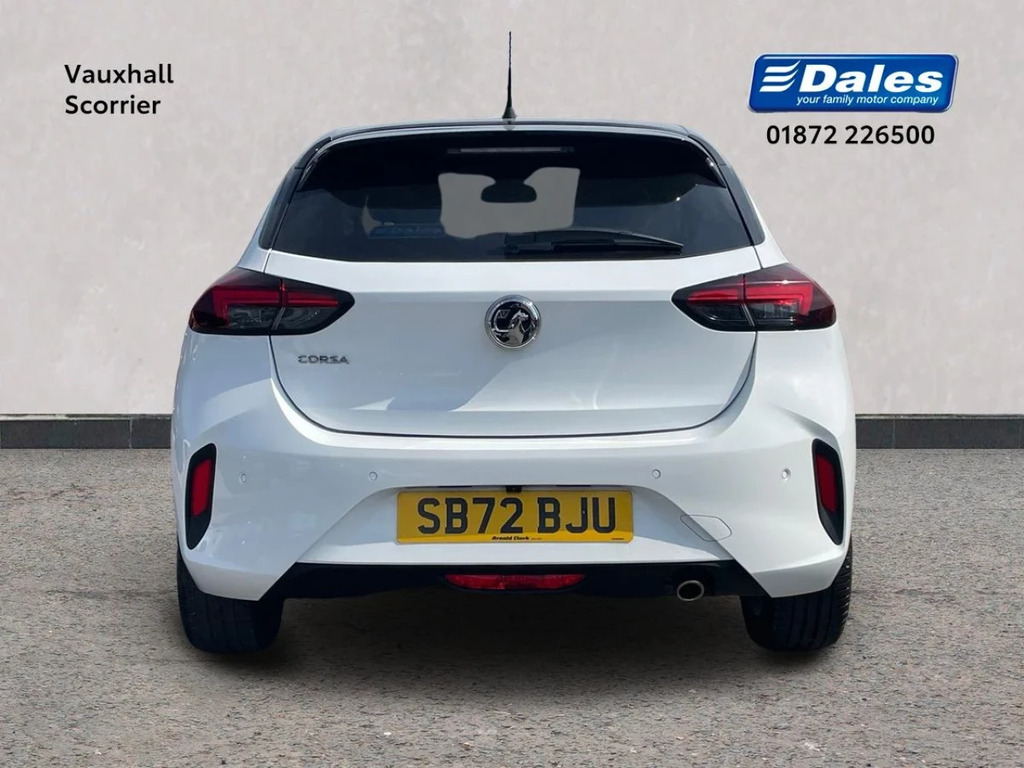 Vauxhall Corsa Corsa 1.2 Turbo Ultimate Hatchback SB72BJU White #4