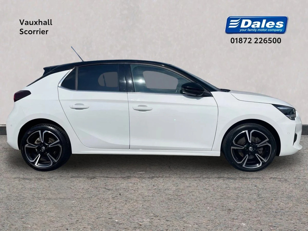 Vauxhall Corsa Corsa 1.2 Turbo Ultimate Hatchback SB72BJU White #3