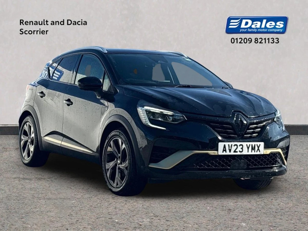 Renault Captur Captur 1.6 E-tech Full Hybrid 145 Engineered A AV23YMX Black