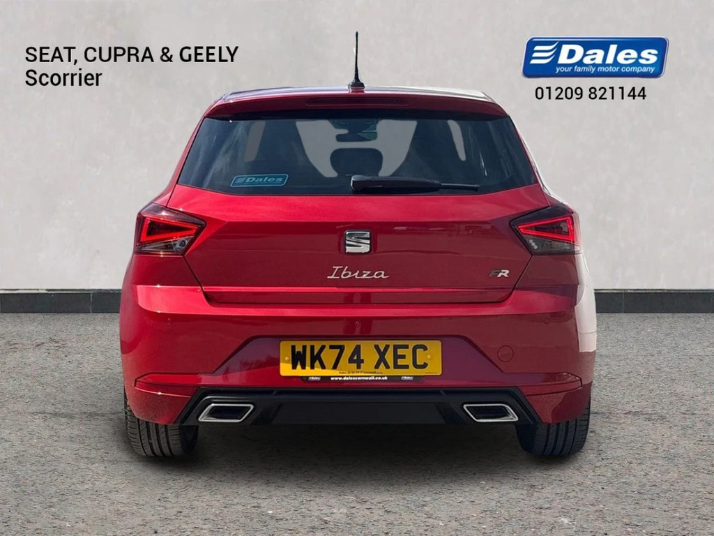 Seat Ibiza Ibiza 1.0 Tsi 115 Anniversary Limited Edition WK74XEC Red #4