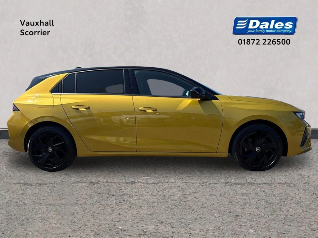 Vauxhall Astra Astra 1.2 Turbo 130 Gs Hatchback WK24YLM Yellow #3