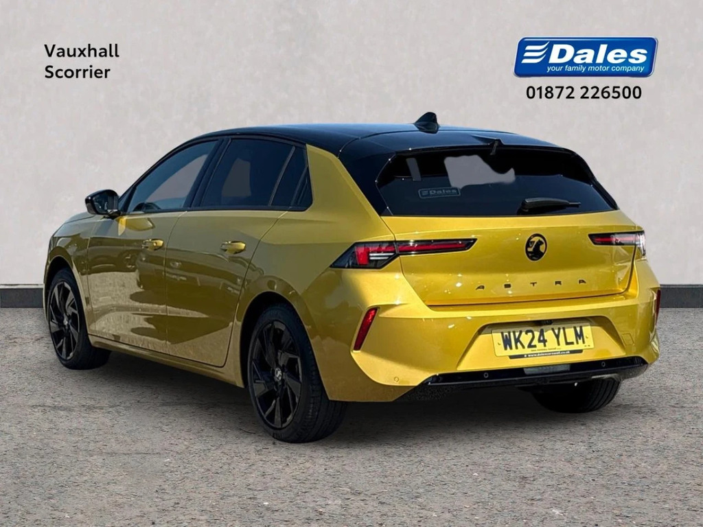 Vauxhall Astra Astra 1.2 Turbo 130 Gs Hatchback WK24YLM Yellow #2