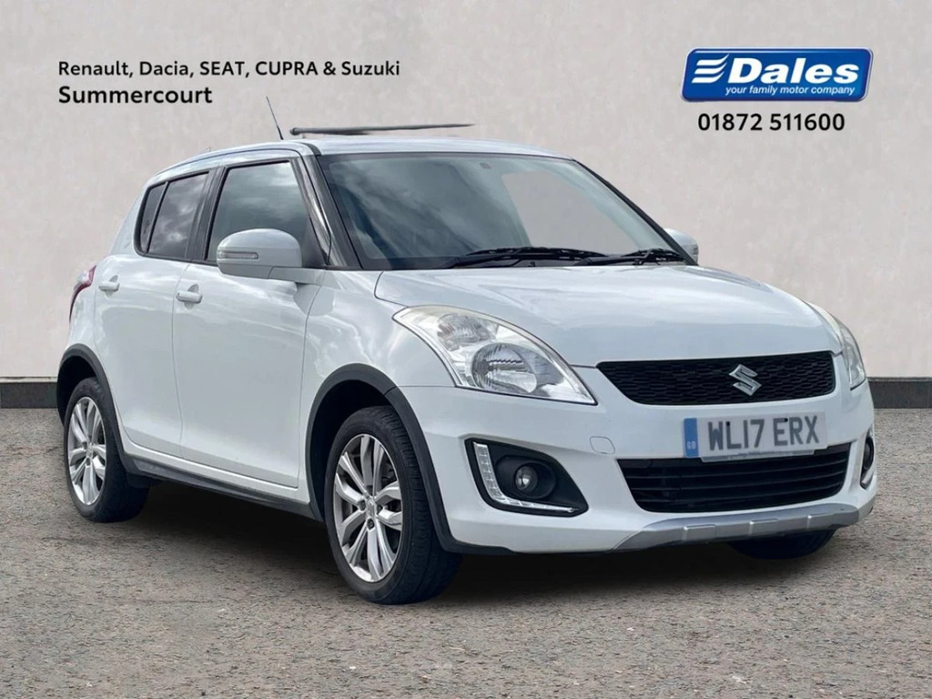 Suzuki Swift Swift 1.2 Dualjet Sz4 4X4 Nav Hatchback White