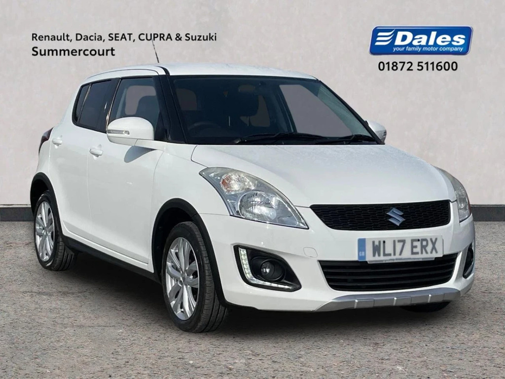 Suzuki Swift Swift 1.2 Dualjet Sz4 4X4 Nav Hatchback WL17ERX White