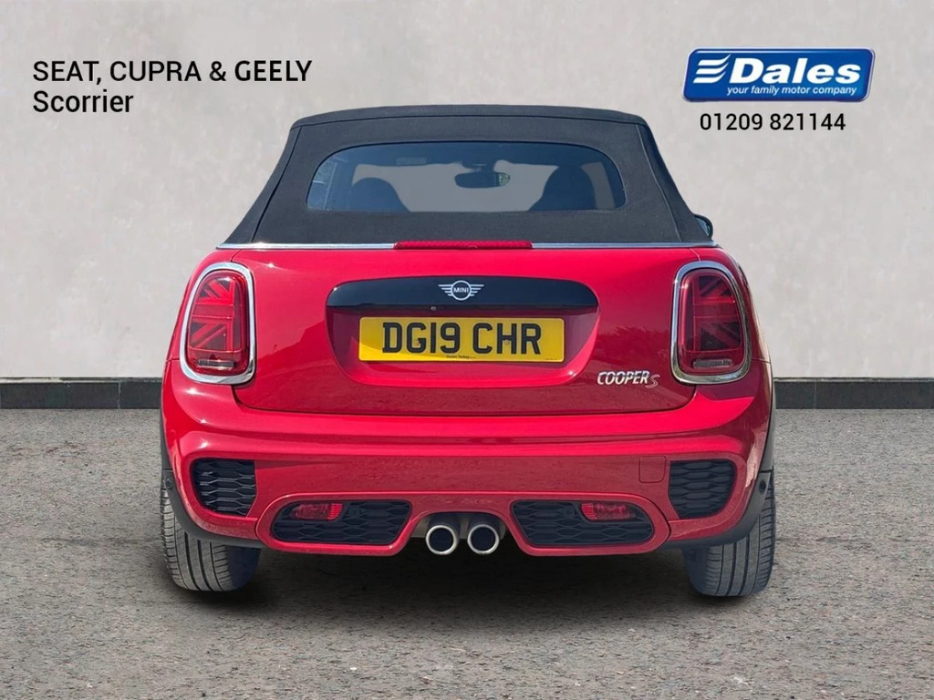 Mini Convertible Mini Cooper S Sport Convertible DG19CHR Red #4