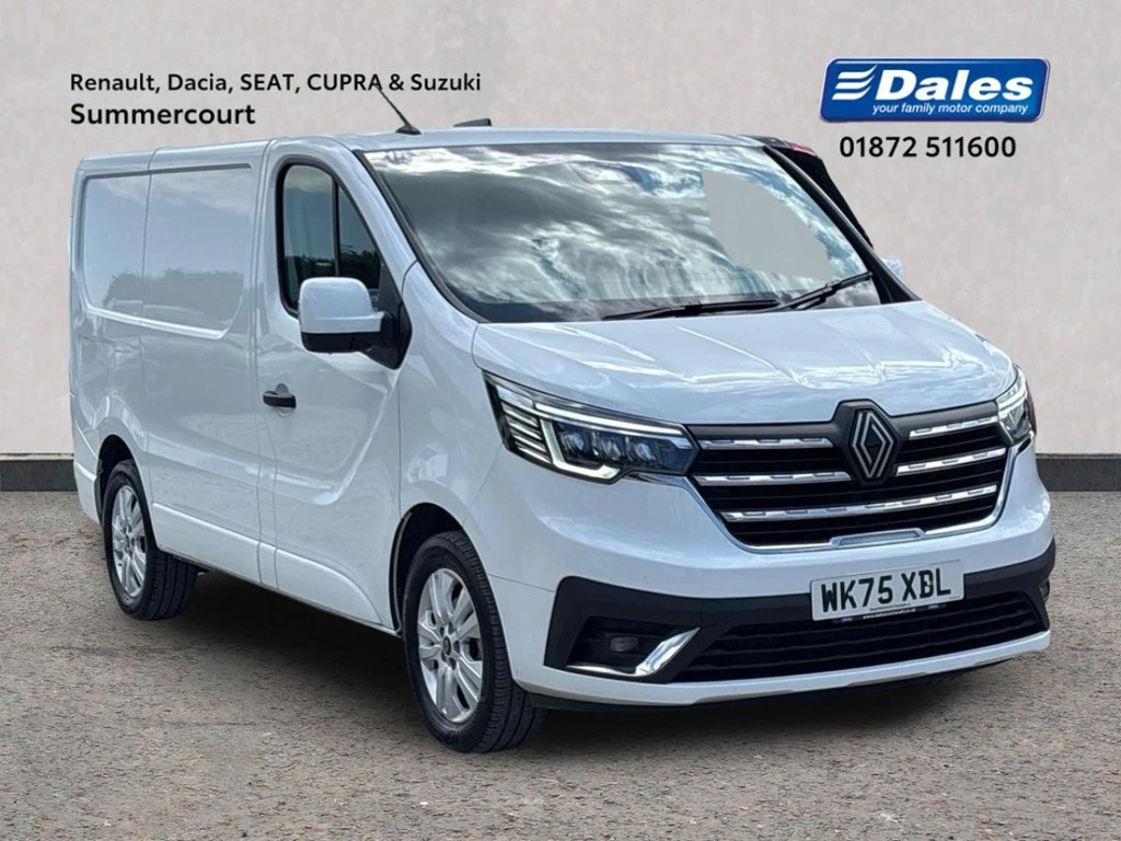 Renault Trafic Sl30 Blue Dci 150 Extra Safety Van White