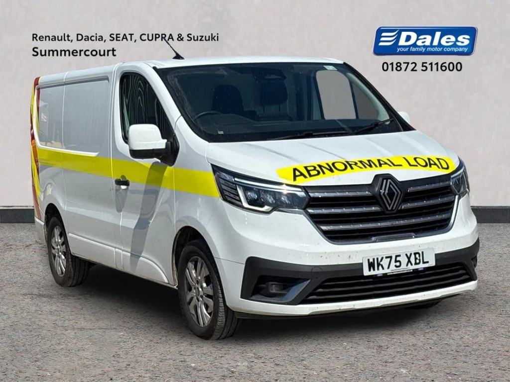 Renault Trafic Sl30 Blue Dci 150 Extra Safety Van White