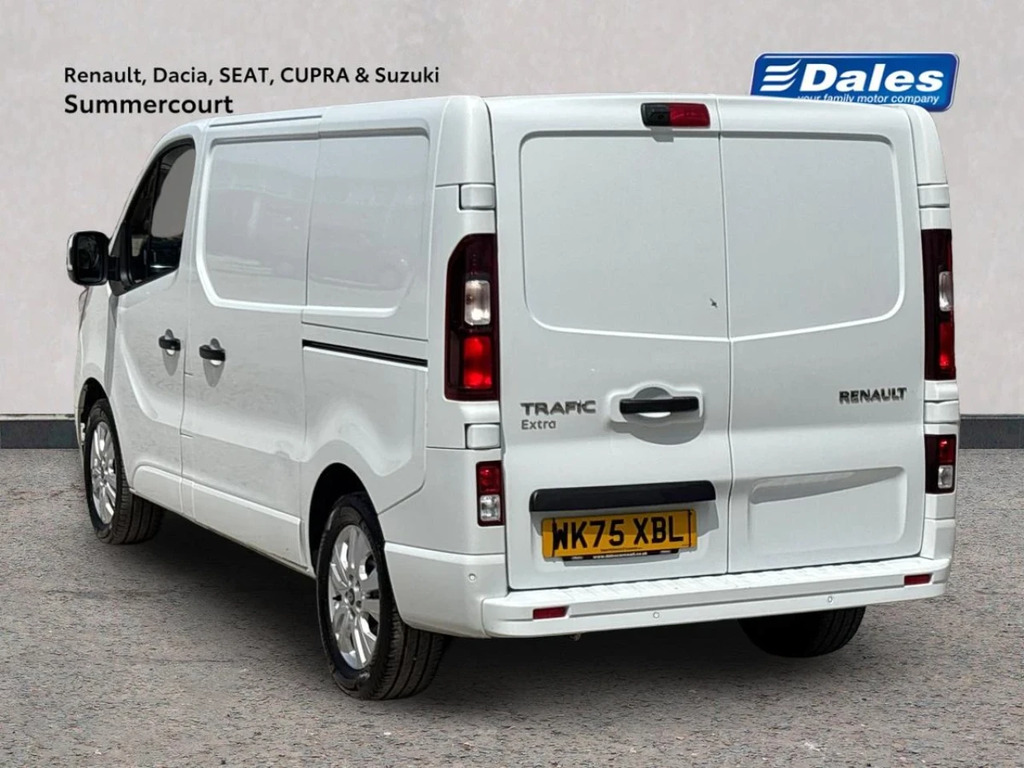 Renault Trafic Sl30 Blue Dci 150 Extra Safety Van White #2