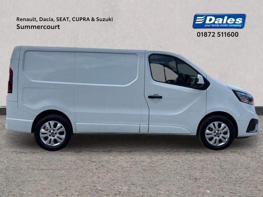 Renault Trafic Sl30 Blue Dci 150 Extra Safety Van White #3