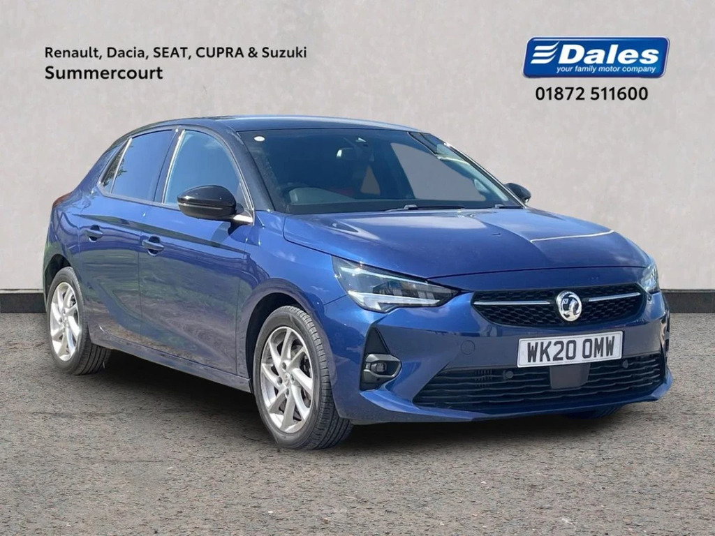 Vauxhall Corsa Blue Vauxhall Corsa Sri Premium Turbo Blue