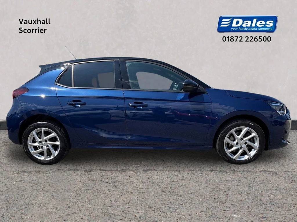 Vauxhall Corsa Blue Vauxhall Corsa Sri Premium Turbo WK20OMW Blue #3