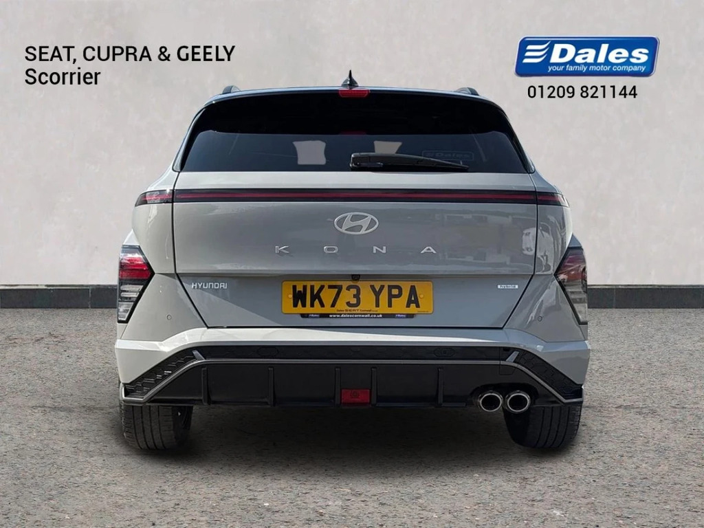 Hyundai Kona Hyundai Kona N Line S Hev S-a WK73YPA Grey #4