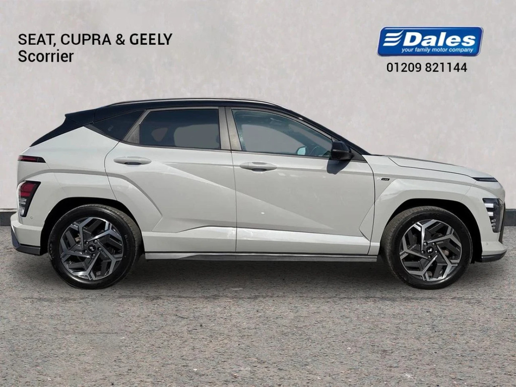 Hyundai Kona Hyundai Kona N Line S Hev S-a WK73YPA Grey #3