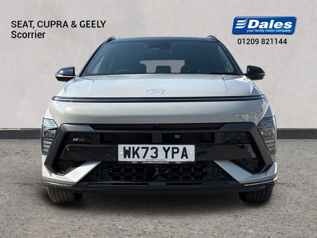 Hyundai Kona Hyundai Kona N Line S Hev S-a WK73YPA Grey #5