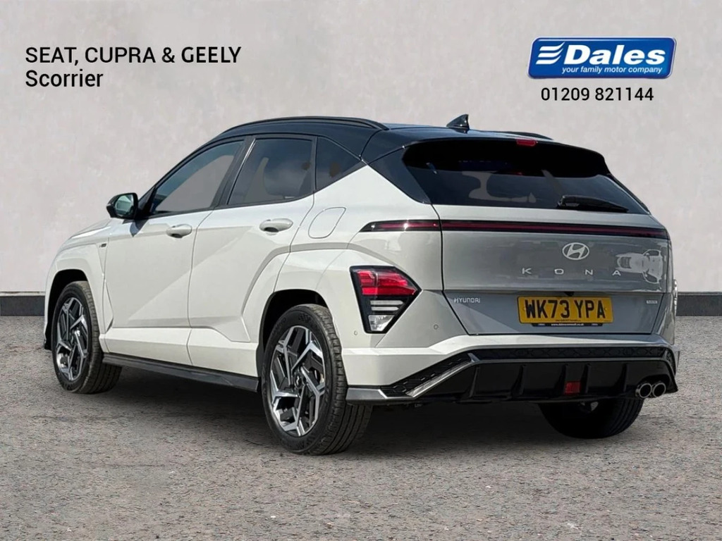 Hyundai Kona Hyundai Kona N Line S Hev S-a WK73YPA Grey #2