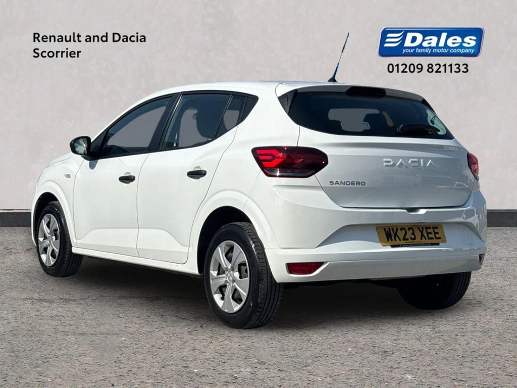 Dacia Sandero Sandero 1.0 Tce Essential Hatchback WK23XEE White #2