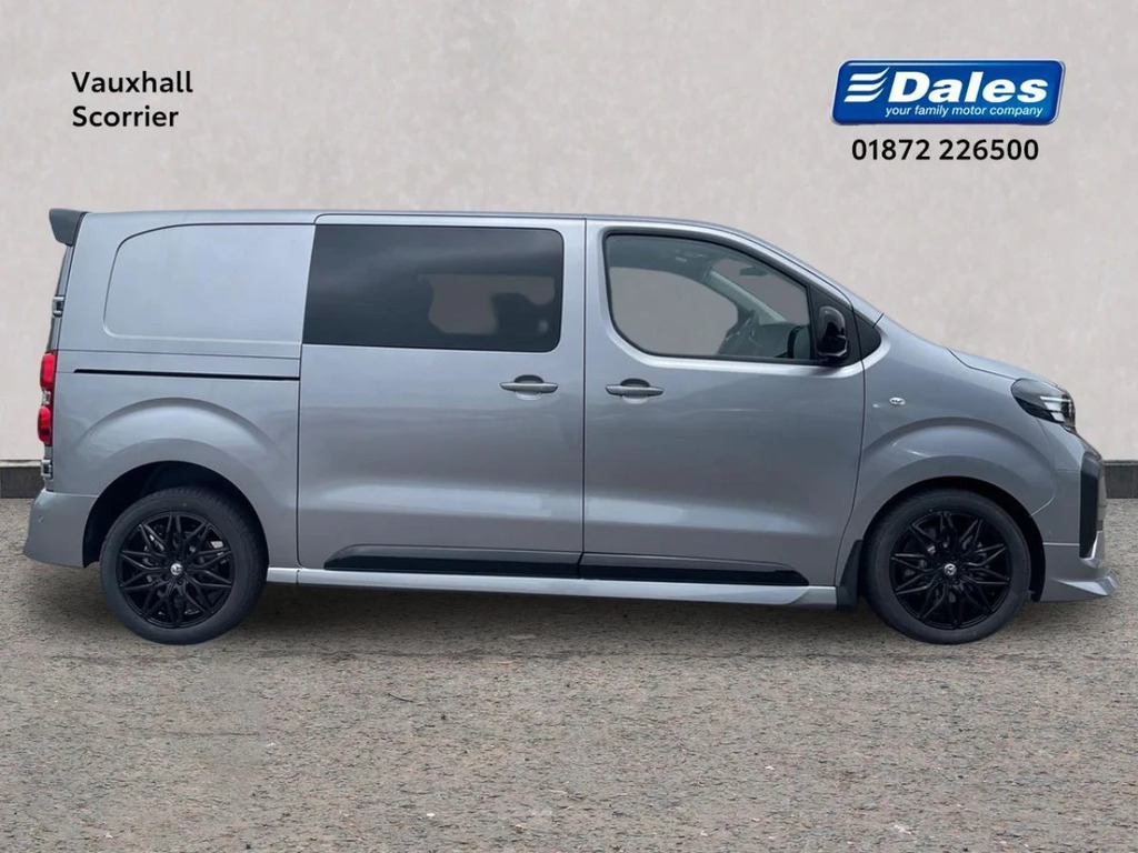 Vauxhall Vivaro Vivaro 2.2 Turbo D 180 Gs H1 Double Cab Grey #3