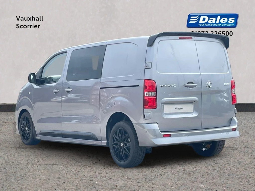 Vauxhall Vivaro Vivaro 2.2 Turbo D 180 Gs H1 Double Cab Grey #4