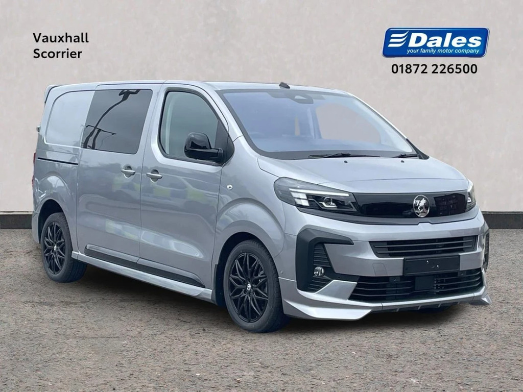 Vauxhall Vivaro Vivaro 2.2 Turbo D 180 Gs H1 Double Cab Grey