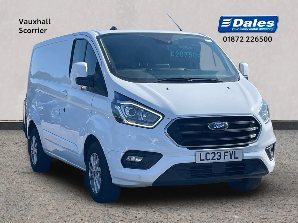 Ford Transit Custom 2.0 Ecoblue 130Ps Low Roof Limited Van White