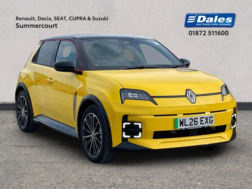 Renault 5 E-Tech 110Kw Iconic Five Comfort Range 52Kwh WL26EXG Black