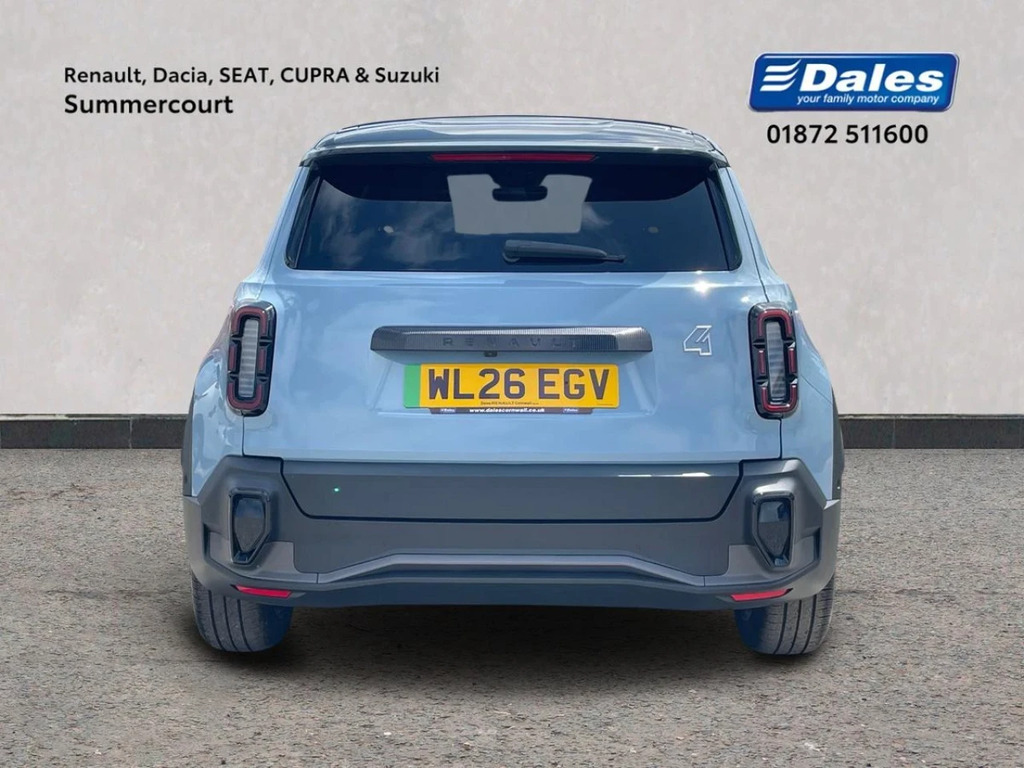 Renault 4 E-Tech 110Kw Iconic 52Kwh Comfort Range Blue #4