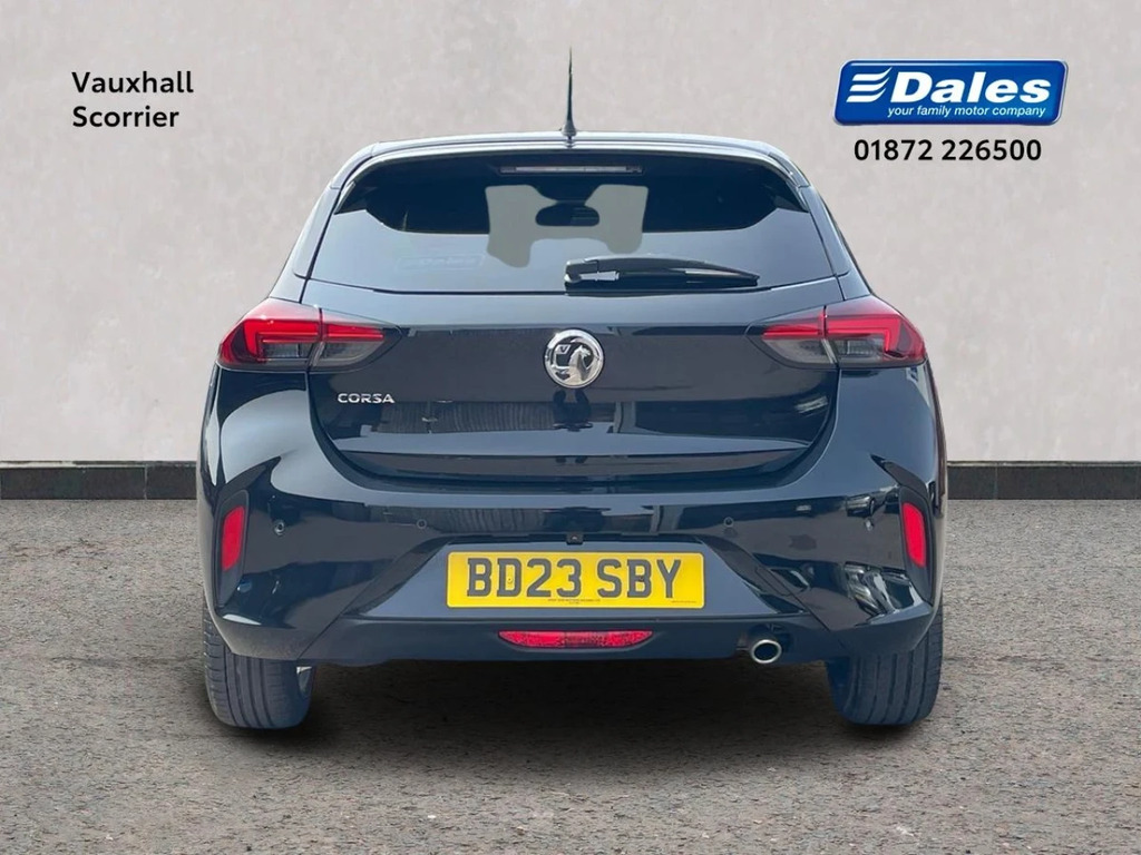 Vauxhall Corsa Corsa 1.2 Turbo Ultimate Hatchback BD23SBY Black #4