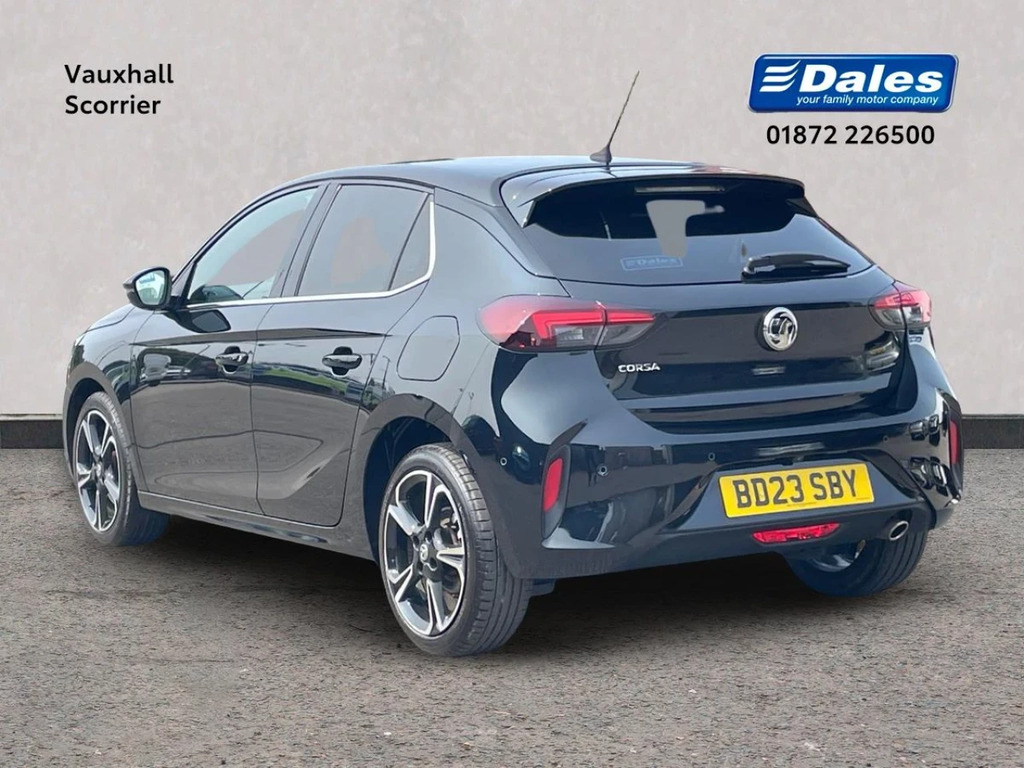 Vauxhall Corsa Corsa 1.2 Turbo Ultimate Hatchback BD23SBY Black #2