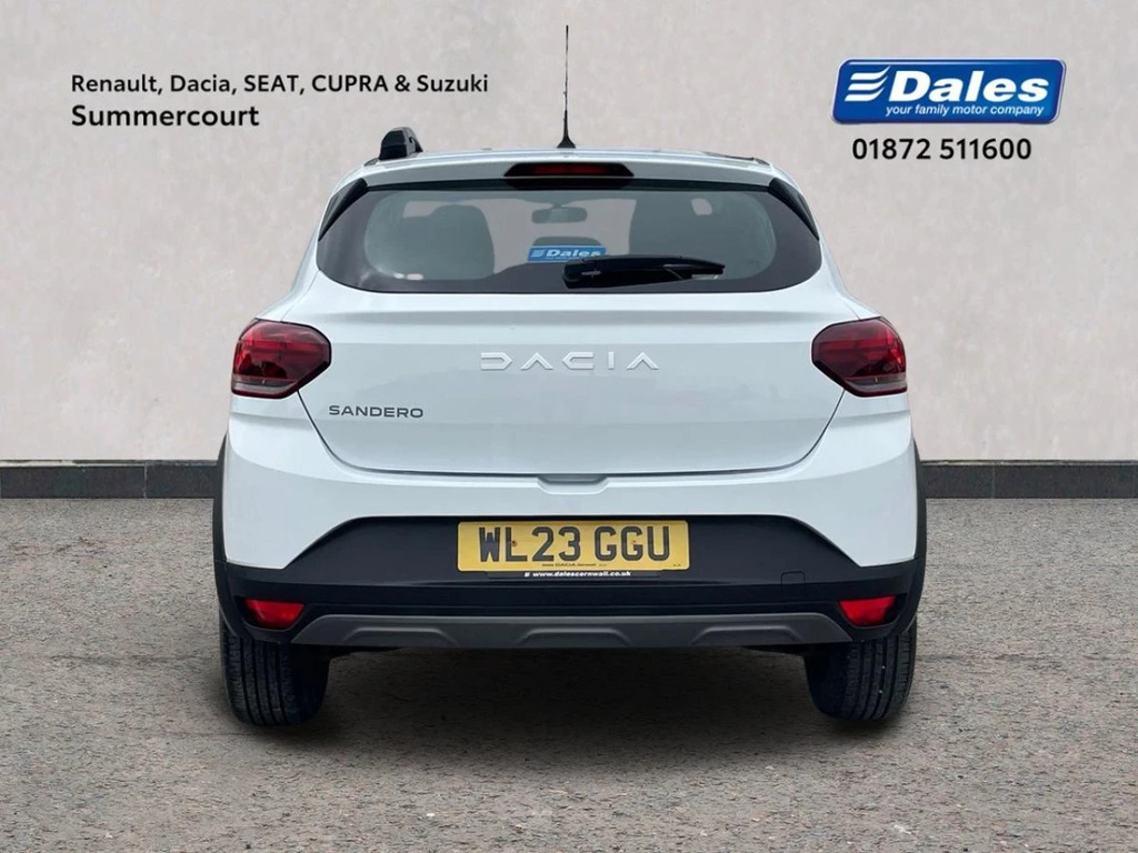 Dacia Sandero Stepway Sandero Stepway 1.0 Tce Essential Hatchback WL23GGU White #4
