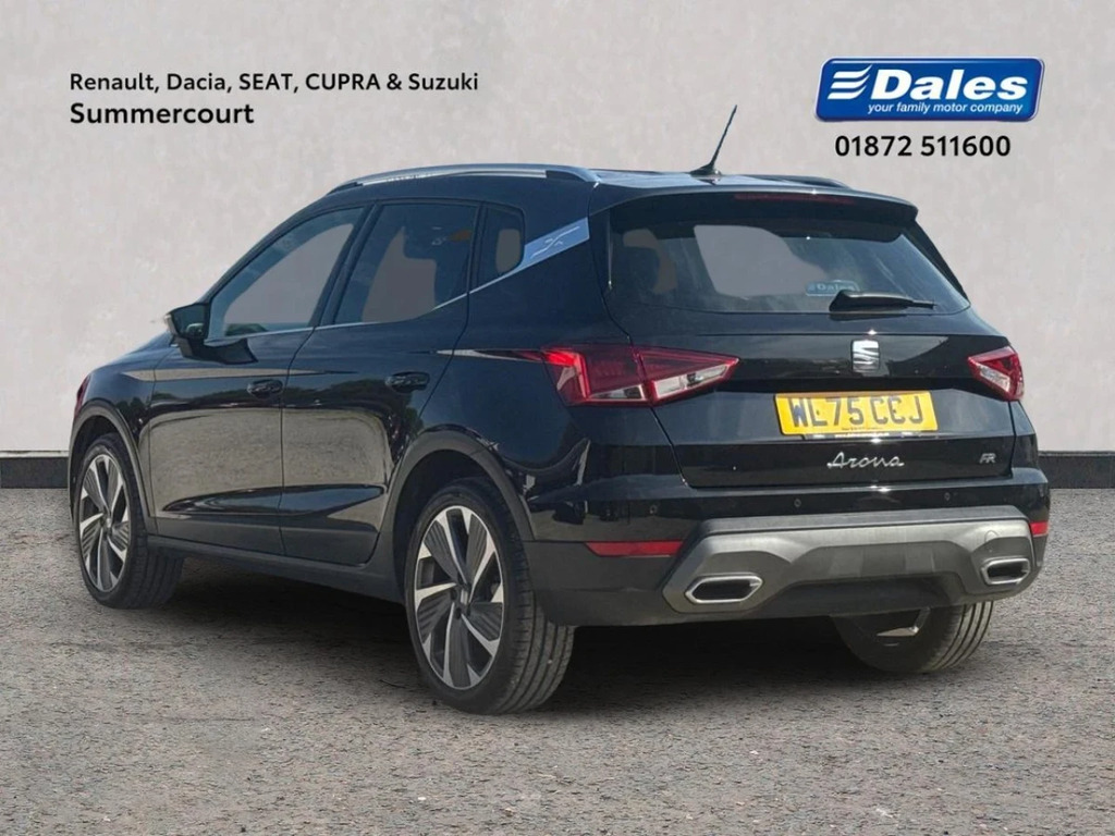 Seat Arona Arona 1.0 Tsi 115 Fr Sport Hatchback Black #2