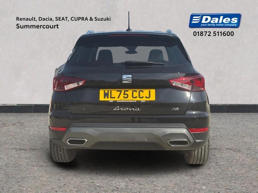 Seat Arona Arona 1.0 Tsi 115 Fr Sport Hatchback Black #3