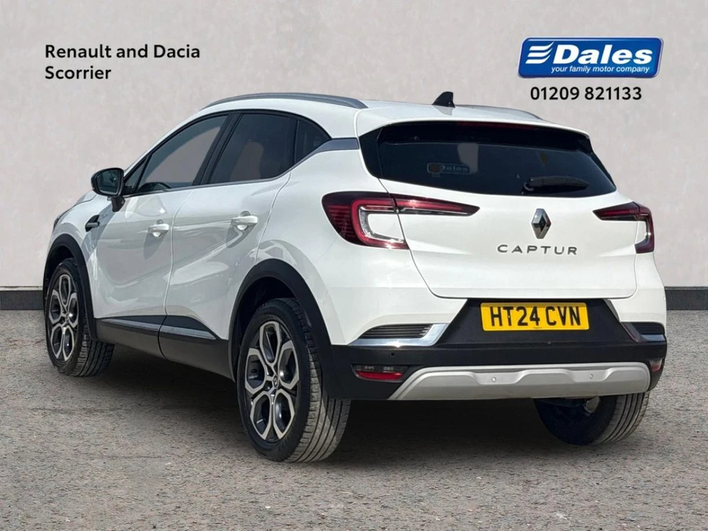 Renault Captur Captur 1.0 Tce 90 Techno Hatchback HT24CVN White #2
