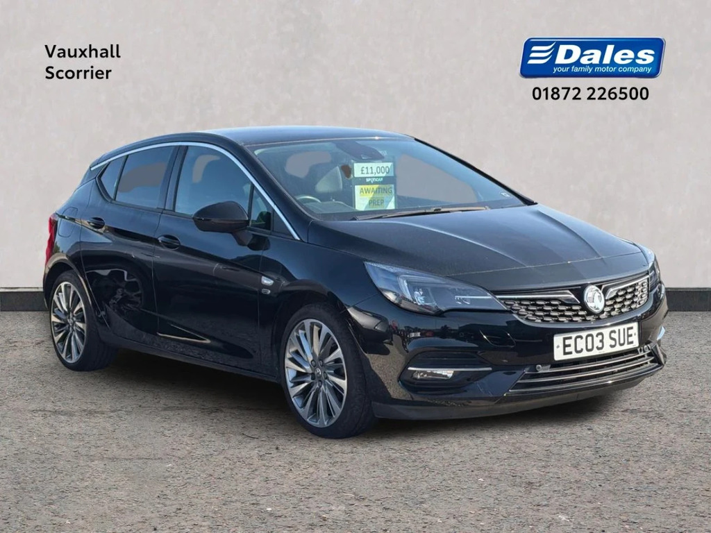 Vauxhall Astra Astra 1.2 Turbo 145 Griffin Edition Hatchback WK71XCE Black