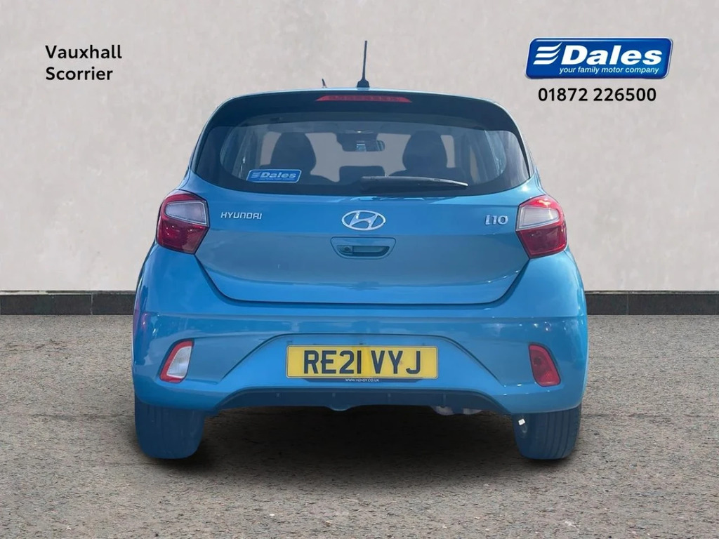 Hyundai I10 Hyundai I10 1.0 Mpi Se Connect RE21VYJ Blue #4