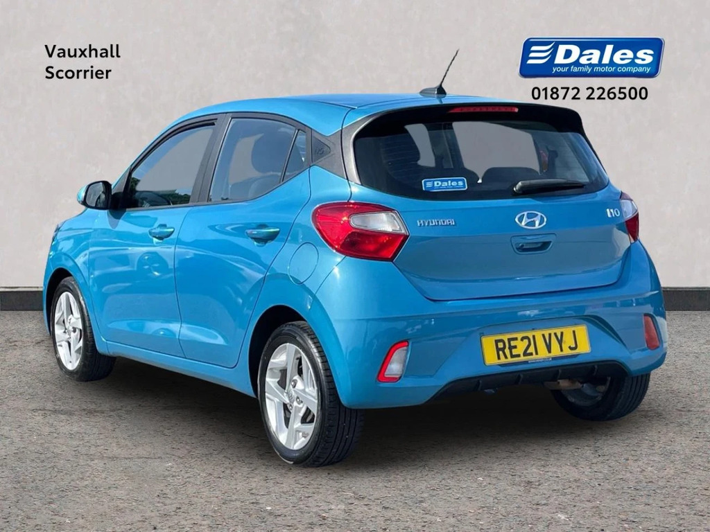 Hyundai I10 Hyundai I10 1.0 Mpi Se Connect RE21VYJ Blue #2