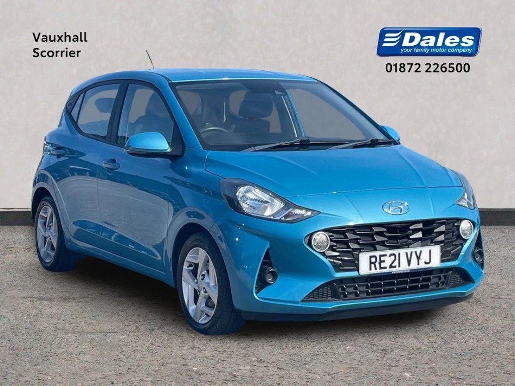 Hyundai I10 Hyundai I10 1.0 Mpi Se Connect RE21VYJ Blue