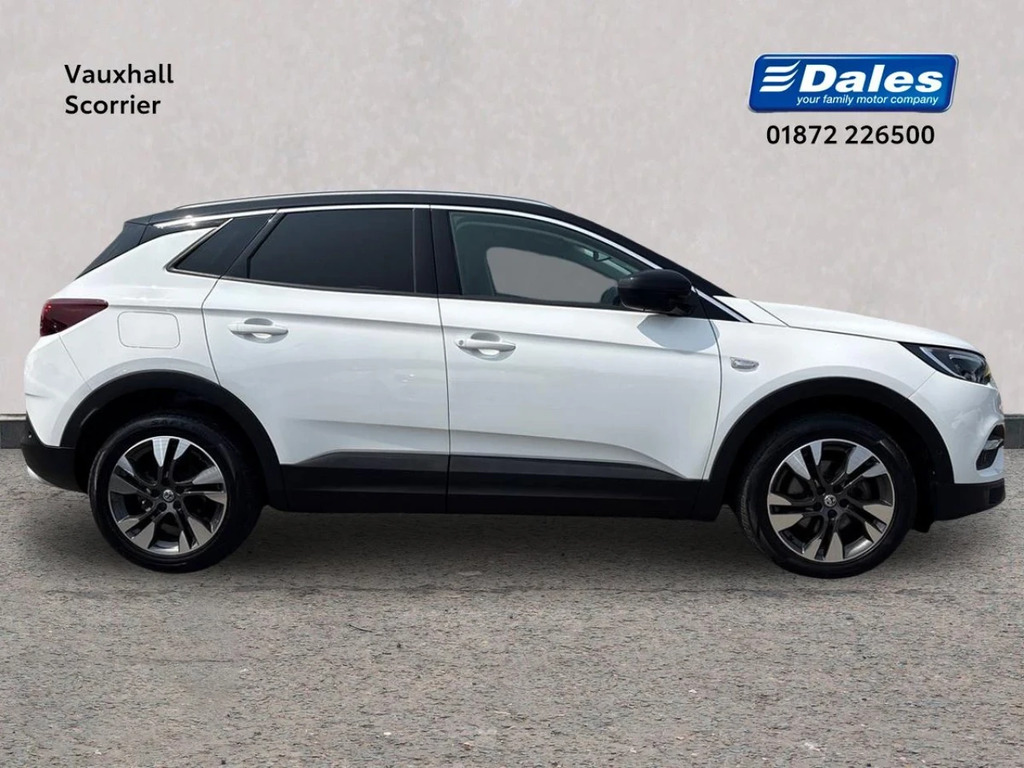 Vauxhall Grandland X Grandland X 1.2 Turbo Sri Nav Hatchback WK20ZVX White #3