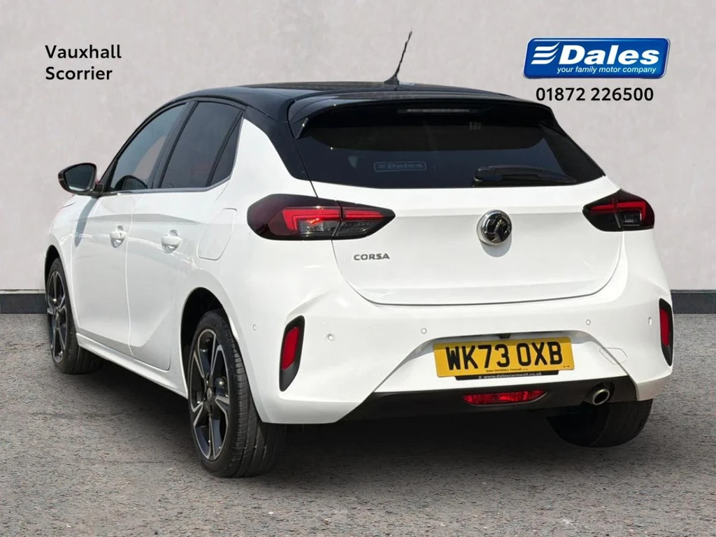 Vauxhall Corsa Corsa 1.2 Turbo Ultimate Hatchback WK73OXB White #2
