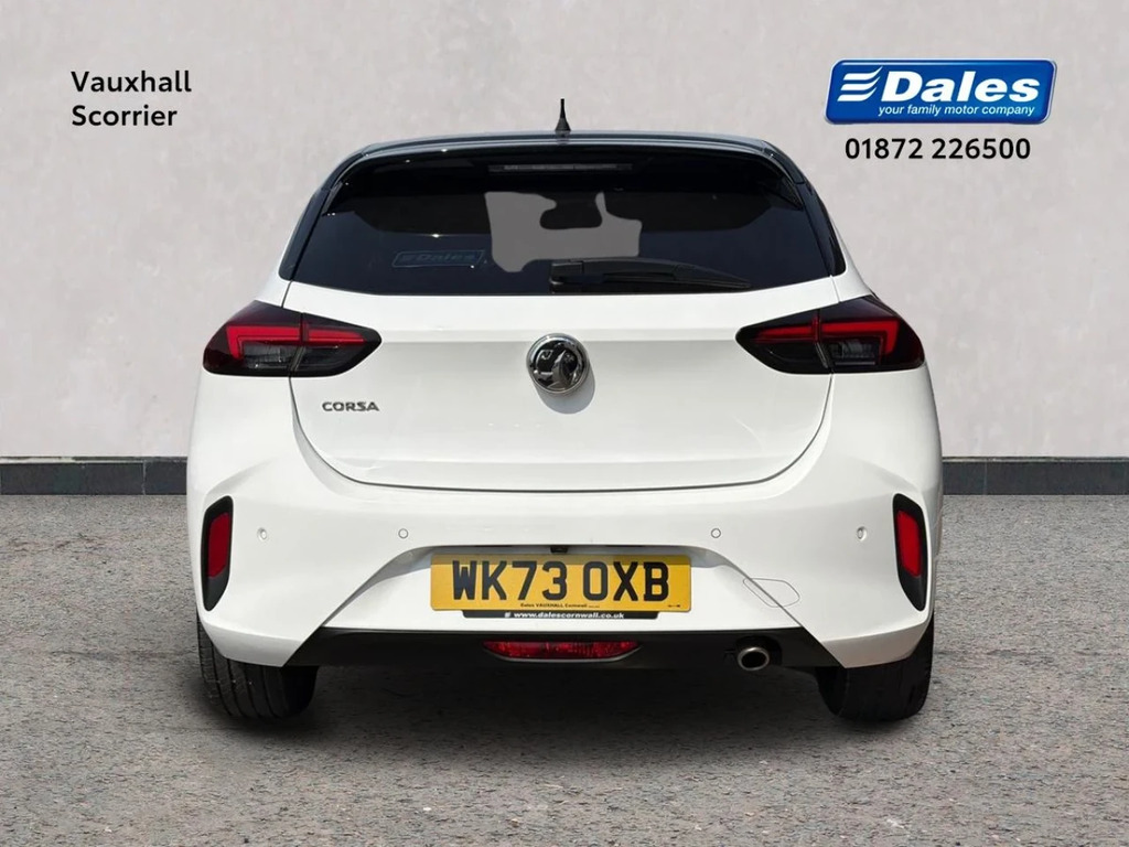 Vauxhall Corsa Corsa 1.2 Turbo Ultimate Hatchback WK73OXB White #4