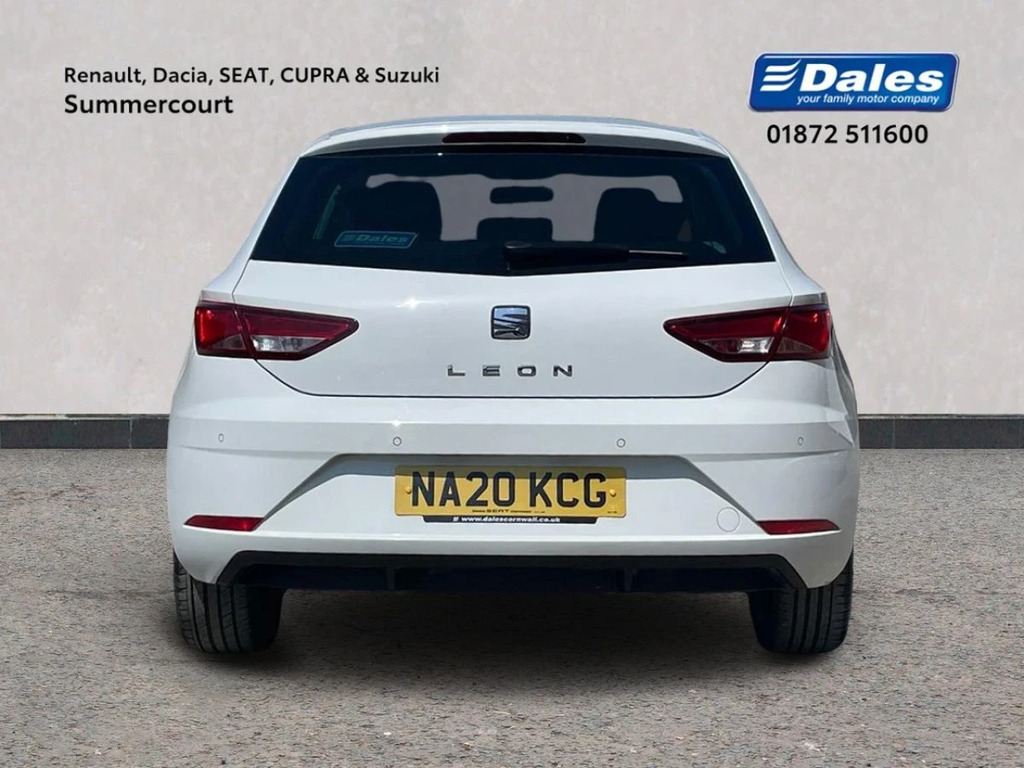 Seat Leon Leon 1.0 Tsi Se Dynamic Ez Hatchback White #4