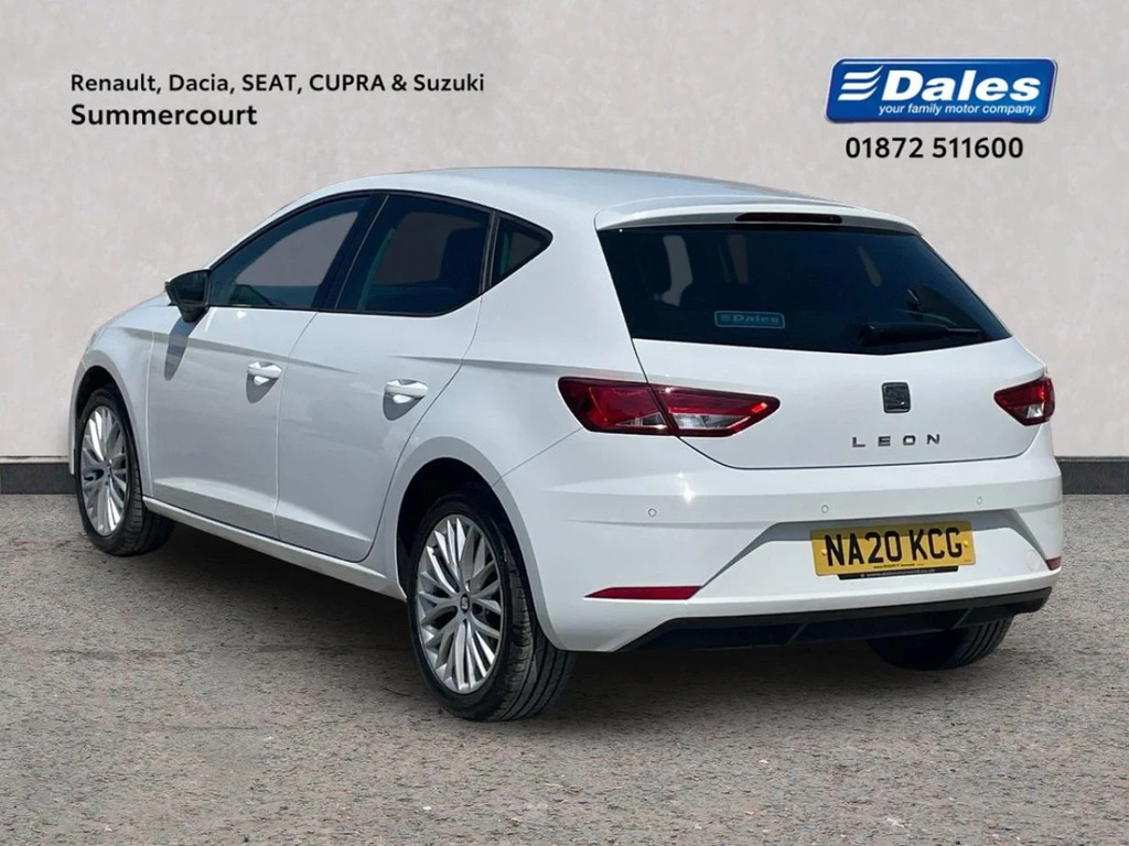 Seat Leon Leon 1.0 Tsi Se Dynamic Ez Hatchback White #2