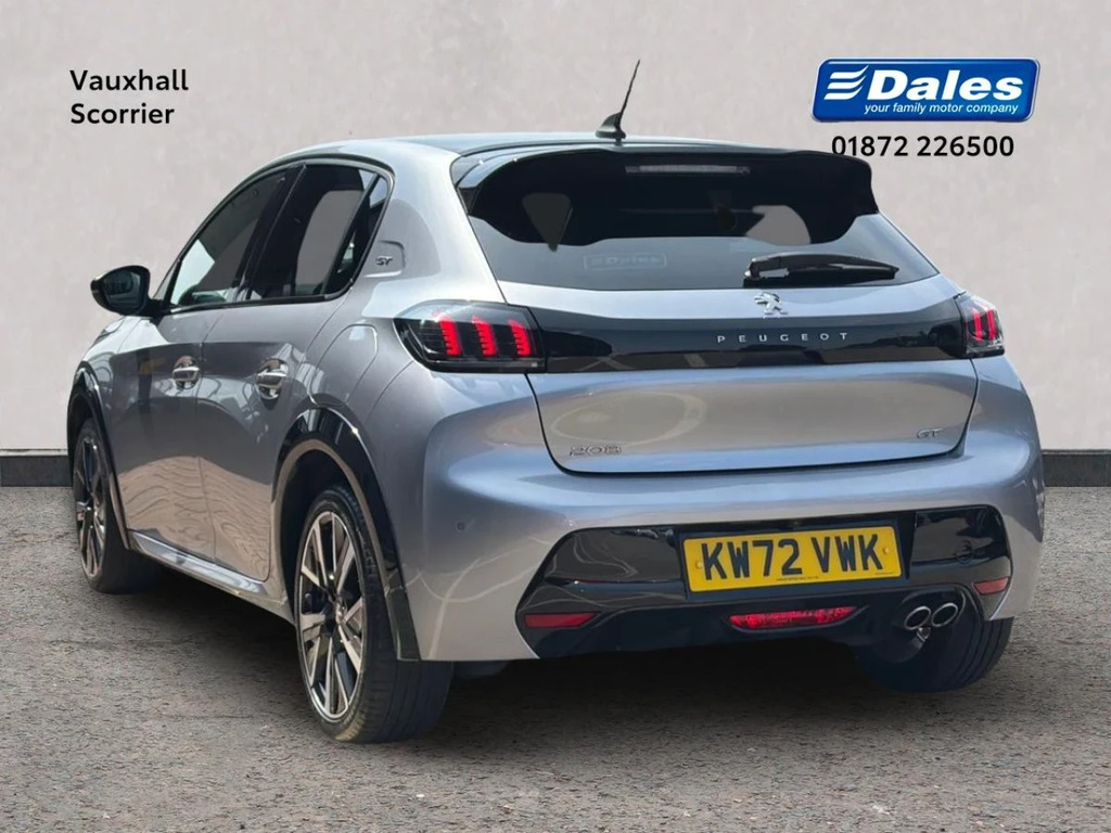 Peugeot 208 Peugeot 208 Gt Puretech Ss KW72VWK Grey #2